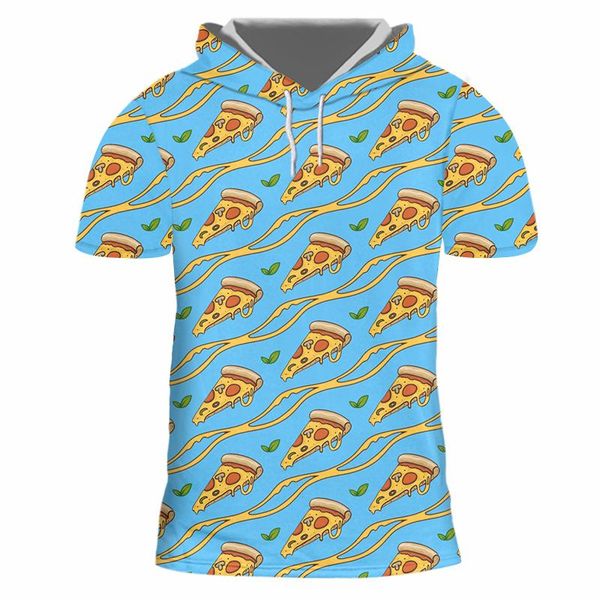 men's t-shirts ifpd eu size hoodie t shirt 3d pizza printed summer food graffiti short sleeve harajuku with cap hip hop streetwear 6xl, White;black
men's t-shirts ifpd eu size hoodie t shirt 3d pizza printed summer food graffiti short sleeve harajuku with cap hip hop streetwear 6xl, White;black