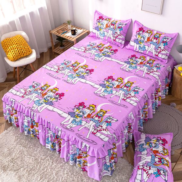 bed skirt simple cartoon style room dormitory ding 1 +2 pillowcase non-slip spread king/queen size j8525 mq09
bed skirt simple cartoon style room dormitory ding 1 +2 pillowcase non-slip spread king/queen size j8525 mq09