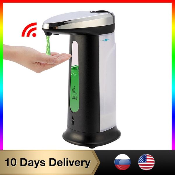 liquid soap dispenser 400ml automatic smart sensor dispensador touchless abs for kitchen bathroom
liquid soap dispenser 400ml automatic smart sensor dispensador touchless abs for kitchen bathroom