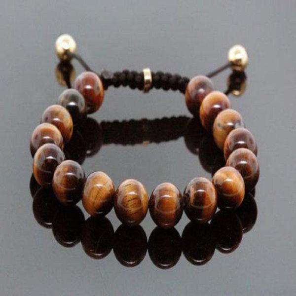 tennis classic 10mm tiger eye stone beaded bracelet men women adjustable rope handmade beads bracelets gift, Golden;silver
tennis classic 10mm tiger eye stone beaded bracelet men women adjustable rope handmade beads bracelets gift, Golden;silver