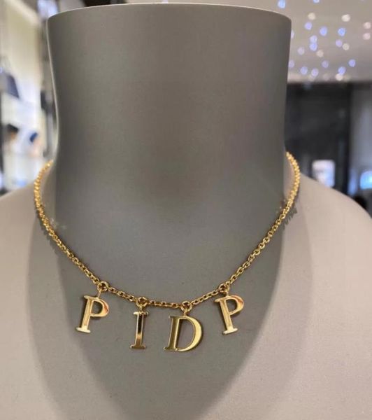 fashion letter gold chain necklace bracelet for mens and women party lovers gift jewelry with box y100, Silver
fashion letter gold chain necklace bracelet for mens and women party lovers gift jewelry with box y100, Silver