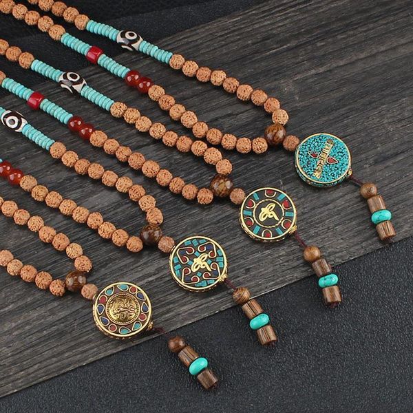 pendant necklaces natural rudraksha beads prayer necklace tibetan classic nepal om yoga meditation strand mala healing jewelry, Silver
pendant necklaces natural rudraksha beads prayer necklace tibetan classic nepal om yoga meditation strand mala healing jewelry, Silver