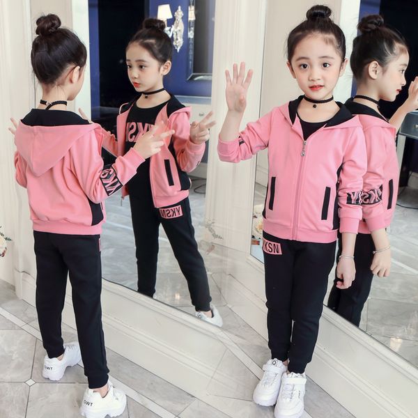 clothing set girls clothes jacket letter zipper kids hoodies pants tracksuit for sport suit 21 spring 72 y2, White
clothing set girls clothes jacket letter zipper kids hoodies pants tracksuit for sport suit 21 spring 72 y2, White