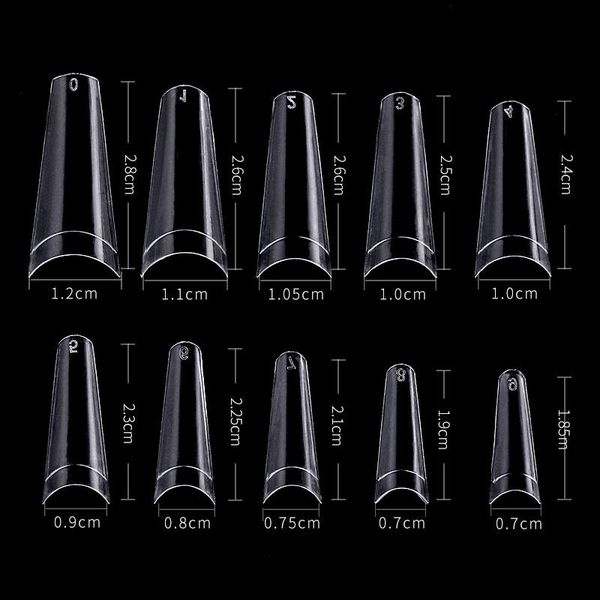 false nails 500 pcs nail tips diy art breathable professional for salon women lady teea889, Red;gold
false nails 500 pcs nail tips diy art breathable professional for salon women lady teea889, Red;gold