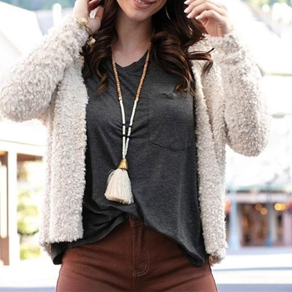 women's jackets casual jacket winter warm outwear blouse ladies coat overcoat outercoat solid plush cardigan coats and, Black;brown
women's jackets casual jacket winter warm outwear blouse ladies coat overcoat outercoat solid plush cardigan coats and, Black;brown