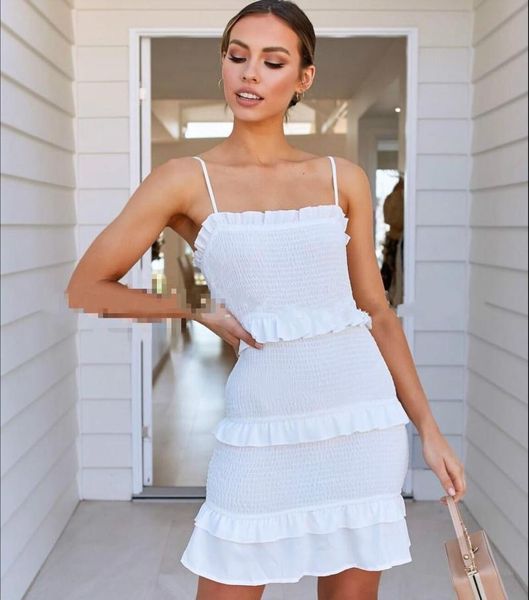 women 2021 casual party dress female ruffles vestidos plus size natural solid dresssummer fashion sling long dresses, Black;gray
women 2021 casual party dress female ruffles vestidos plus size natural solid dresssummer fashion sling long dresses, Black;gray