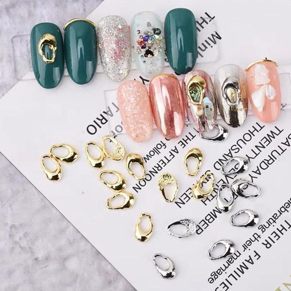 20/50pcs alloy nail art decorations irregular hollow ring rose gold 3d arrive charms studs diy manicure japanese1, Silver;gold
20/50pcs alloy nail art decorations irregular hollow ring rose gold 3d arrive charms studs diy manicure japanese1, Silver;gold