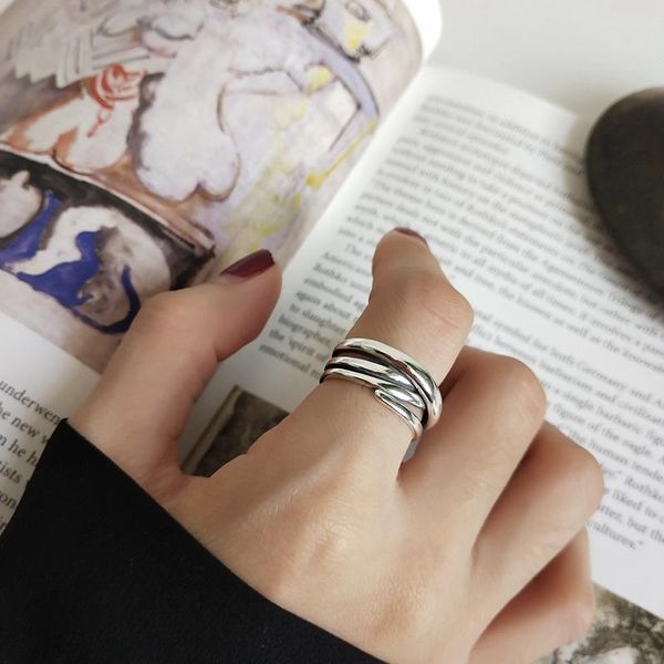 cluster rings 925 sterling silver vintage weave irregular twist line winding for women wedding anniversary festival fine jewelry, Golden;silver
cluster rings 925 sterling silver vintage weave irregular twist line winding for women wedding anniversary festival fine jewelry, Golden;silver