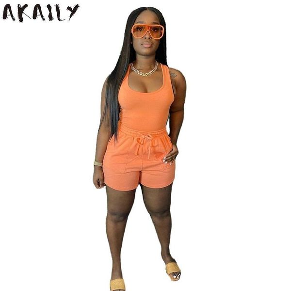 women's tracksuits akaily summer streetwear solid bodycon 2 two piece sets women tracksuit matching set female sleeveless crop bike sho, Gray
women's tracksuits akaily summer streetwear solid bodycon 2 two piece sets women tracksuit matching set female sleeveless crop bike sho, Gray