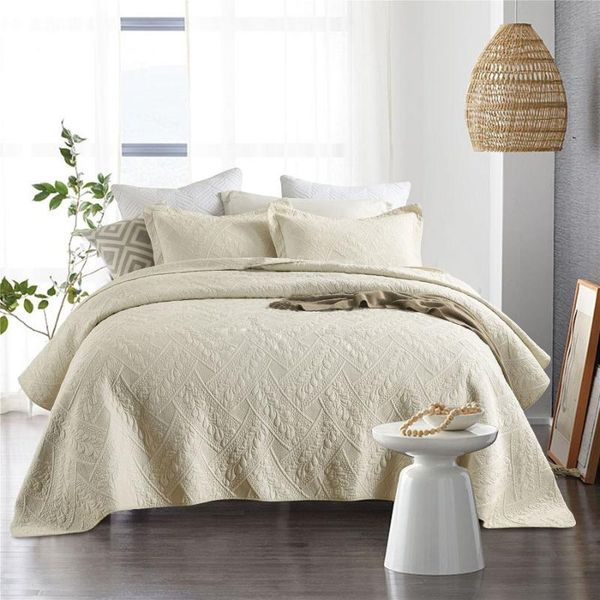 comforters & sets quality bedspreads cotton quilt set 3pcs embroidered quilts solid color bed cover king queen quilted coverlet blanket chau
comforters & sets quality bedspreads cotton quilt set 3pcs embroidered quilts solid color bed cover king queen quilted coverlet blanket chau