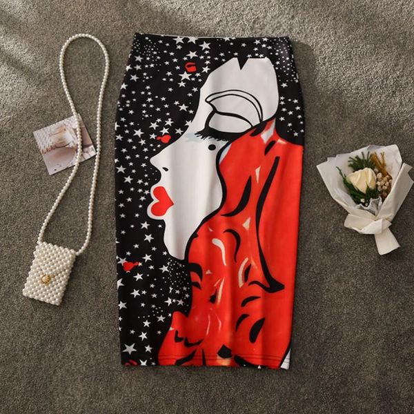 skirts summer 2021 european and american printed cartoon character graffiti mid-length split one-step skirt pencil casual, Black
skirts summer 2021 european and american printed cartoon character graffiti mid-length split one-step skirt pencil casual, Black