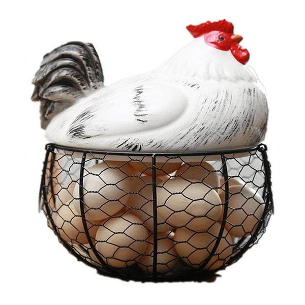 storage baskets ceramic egg holder chicken wire basket fruit collection hen ornaments decoration kitchen 19cmx22cm
storage baskets ceramic egg holder chicken wire basket fruit collection hen ornaments decoration kitchen 19cmx22cm