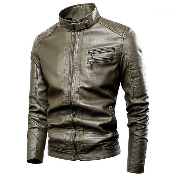men outwear fashion motor & biker leather jacket 2021 spring casual vintage zipper style fleece jackets coat men's fur faux, Black 
men outwear fashion motor & biker leather jacket 2021 spring casual vintage zipper style fleece jackets coat men's fur faux, Black