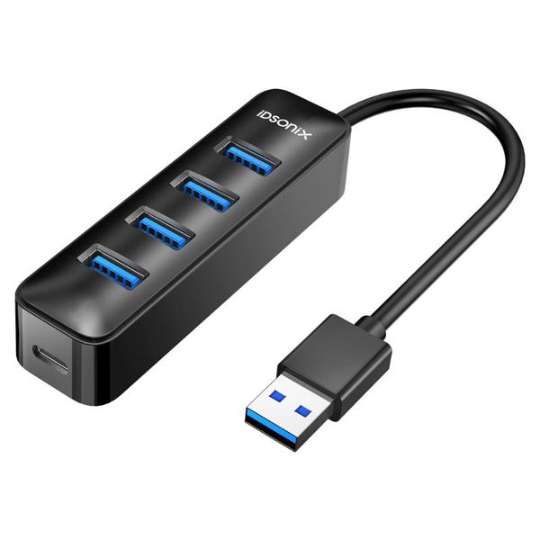 hubs idsonix usb 3.0 hub 4-port powered 5gbps high speed data transmission splitter for pc computer accessories(black)
hubs idsonix usb 3.0 hub 4-port powered 5gbps high speed data transmission splitter for pc computer accessories(black)