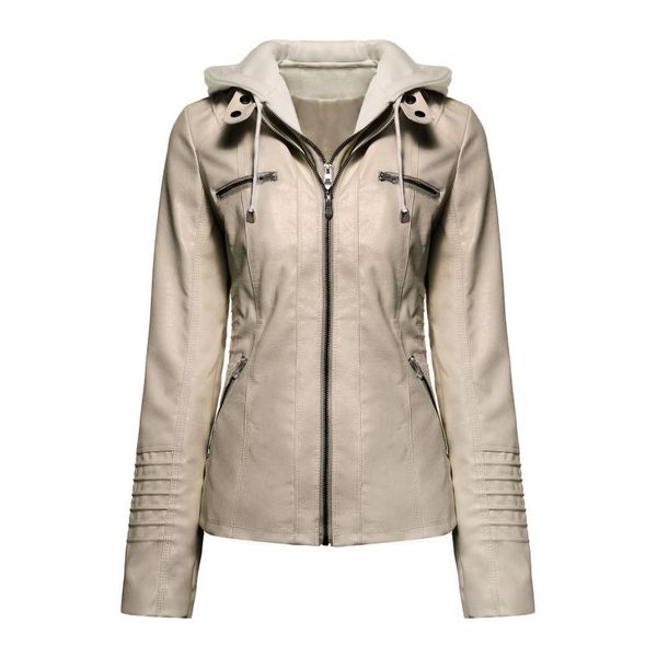 women's jackets female goth overcoats faux leather jacket women hoodies winter autumn motorcycle black outerwear pu 2021, Black;brown
women's jackets female goth overcoats faux leather jacket women hoodies winter autumn motorcycle black outerwear pu 2021, Black;brown