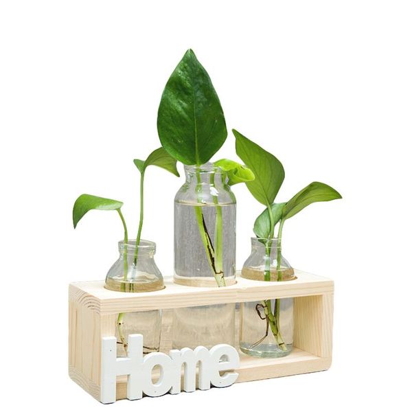 hydroponic vase decoration with home letter wooden square base planter tool for office / vases
hydroponic vase decoration with home letter wooden square base planter tool for office / vases