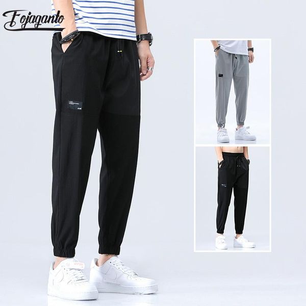 men's pants fojaganto fashion brand men casual high street solid drawstring ankle-length slim fit wild pencil male, Black
men's pants fojaganto fashion brand men casual high street solid drawstring ankle-length slim fit wild pencil male, Black