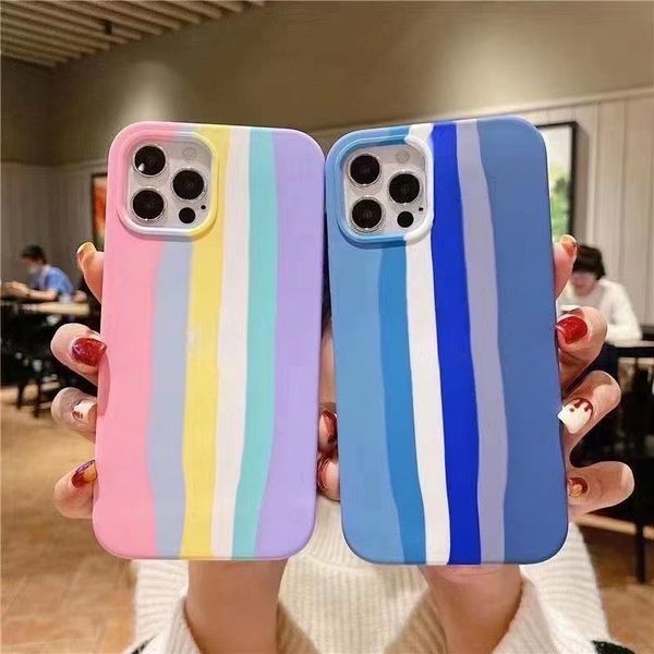 rainbow silicone cell phone cases for iphone 12 11 x xr back cover with retail package
rainbow silicone cell phone cases for iphone 12 11 x xr back cover with retail package