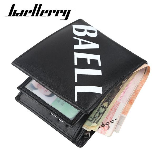 wallets baellerry men short wallet casual pu leather male purse standard card holders high quality, Red;black
wallets baellerry men short wallet casual pu leather male purse standard card holders high quality, Red;black