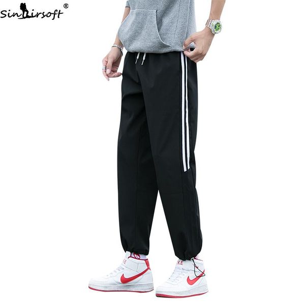 men's pants 2021 mens casual patchwork side striped sweatpants joggers track spring summer running trousers sport printed, Black
men's pants 2021 mens casual patchwork side striped sweatpants joggers track spring summer running trousers sport printed, Black