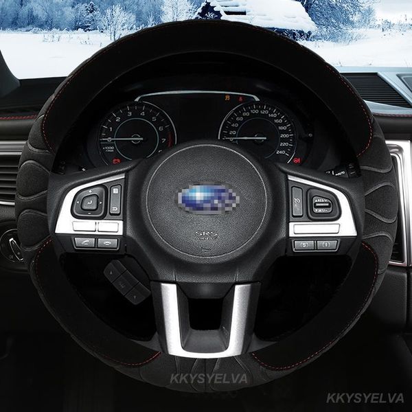 Steering Wheel Covers Winter Plush 38cm Car Cover Anti-slip For Forester Legacy XV BRZ WRX High Quality Auto Accessories
Steering Wheel Covers Winter Plush 38cm Car Cover Anti-slip For Forester Legacy XV BRZ WRX High Quality Auto Accessories