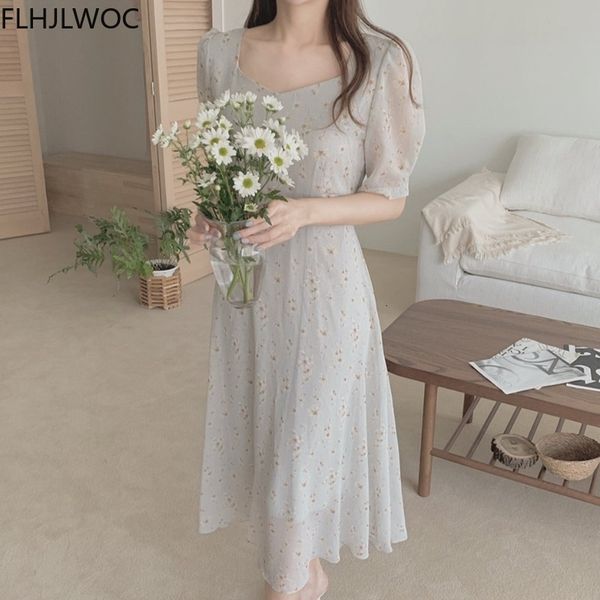 casual dresses square collar long maxi summer elegant lady korean fashion clothing floral printing chic vintage es vestidos hmoh, Black;gray
casual dresses square collar long maxi summer elegant lady korean fashion clothing floral printing chic vintage es vestidos hmoh, Black;gray