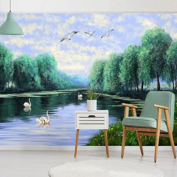 wallpapers wall papers home decor custom any size po mural natural birds blue sky lake river swan forest nordic oil painting wallpaper
wallpapers wall papers home decor custom any size po mural natural birds blue sky lake river swan forest nordic oil painting wallpaper