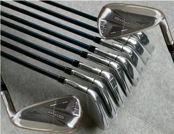 latest model sim2 max golf irons 5-9,p,s,a with 13 kind shaft options real pics contact seller
latest model sim2 max golf irons 5-9,p,s,a with 13 kind shaft options real pics contact seller