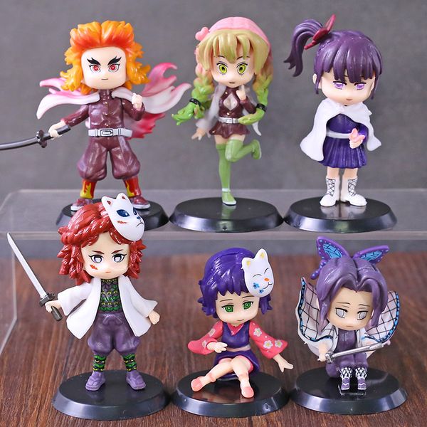 demon slayer tanjirou nezuko zenitsu inosuke shinobu kanawo giyuu kyoujurou mitsuri sabito makomo pvc figures toys 6pcs/set
demon slayer tanjirou nezuko zenitsu inosuke shinobu kanawo giyuu kyoujurou mitsuri sabito makomo pvc figures toys 6pcs/set