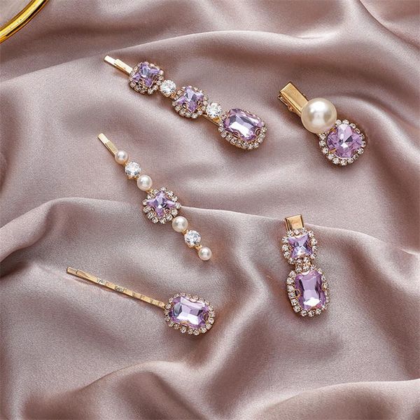hair clips & barrettes star purple retro sweet crystal pearl hairpin bangs clip accessories for woman 2021 trend, Golden;silver
hair clips & barrettes star purple retro sweet crystal pearl hairpin bangs clip accessories for woman 2021 trend, Golden;silver