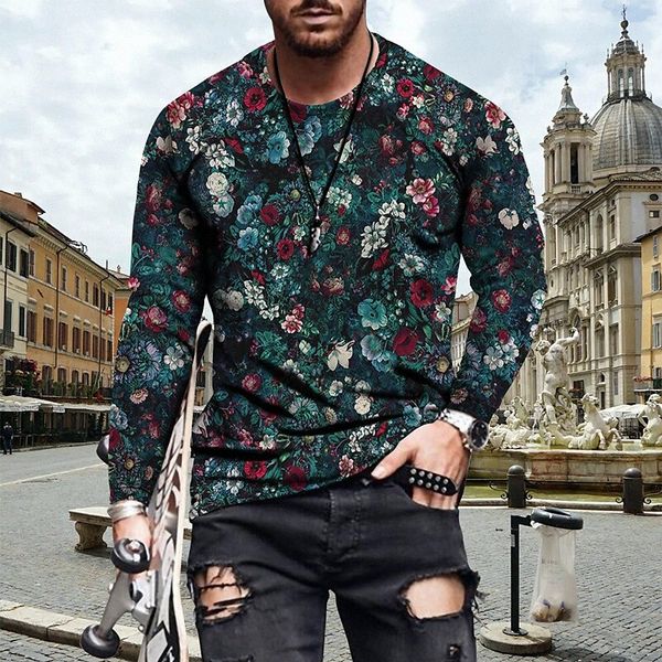 men's t shirt 3d print floral graphic crew neck casual daily print long sleeve casual streetwear big and tall blue royal blue red c9pb, White;black
men's t shirt 3d print floral graphic crew neck casual daily print long sleeve casual streetwear big and tall blue royal blue red c9pb, White;black