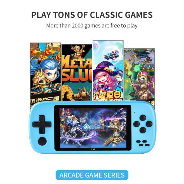 portable game players 4.3" retro console player pocket handheld built-in 2000 support tf
portable game players 4.3" retro console player pocket handheld built-in 2000 support tf