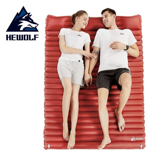 hewolf outdoor inflatable cushion moistureproof hiking tent camping mats double bed mattress pads
hewolf outdoor inflatable cushion moistureproof hiking tent camping mats double bed mattress pads