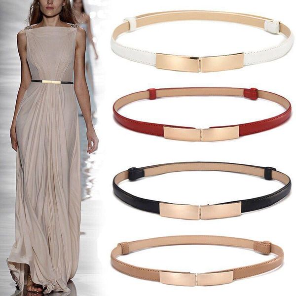 belts elastic women strap thin skinny ladies dress waist belt leather gold buckle female red ceinture femme pasek damski, Black;brown
belts elastic women strap thin skinny ladies dress waist belt leather gold buckle female red ceinture femme pasek damski, Black;brown