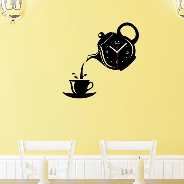 wall clock acrylic coffee cup teapot decorative kitchen living room dining home decoration clocks
wall clock acrylic coffee cup teapot decorative kitchen living room dining home decoration clocks