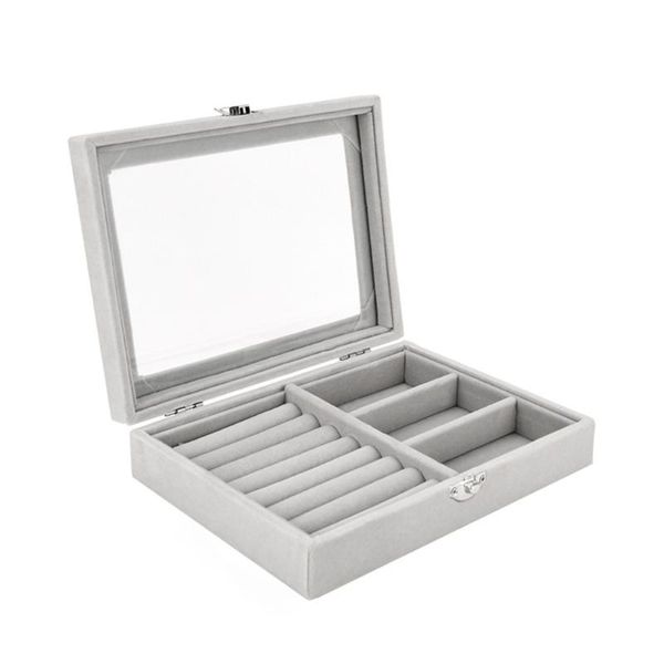 bathroom storage & organization velvet with glass ring earrings necklace bracelets jewelry display organizer box tray holder carrying cases
bathroom storage & organization velvet with glass ring earrings necklace bracelets jewelry display organizer box tray holder carrying cases