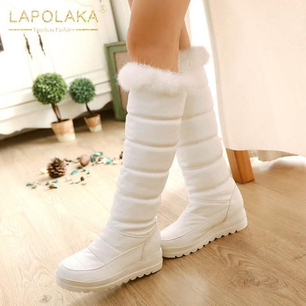 boots lapolaka 2021 fashion platform warm winter snow woman shoes comfy skidproof black red trendy ladies1
boots lapolaka 2021 fashion platform warm winter snow woman shoes comfy skidproof black red trendy ladies1