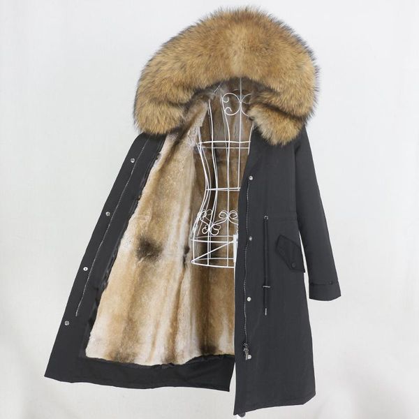 women's fur & faux oftbuy x-long parka waterproof winter jacket women natural raccoon hood liner real coat detachable streetwear, Black
women's fur & faux oftbuy x-long parka waterproof winter jacket women natural raccoon hood liner real coat detachable streetwear, Black