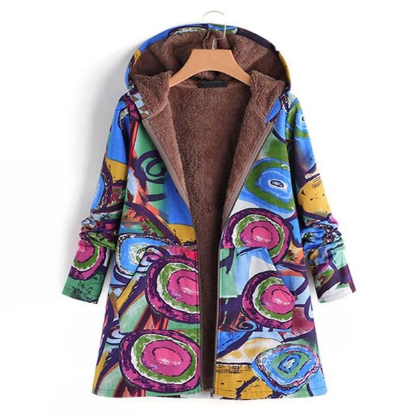 women's jackets plus size fluffy coat women fleece female ethnic printed long sleeve hooded outwear woman overcoat zipper femme 5xl, Black;brown
women's jackets plus size fluffy coat women fleece female ethnic printed long sleeve hooded outwear woman overcoat zipper femme 5xl, Black;brown