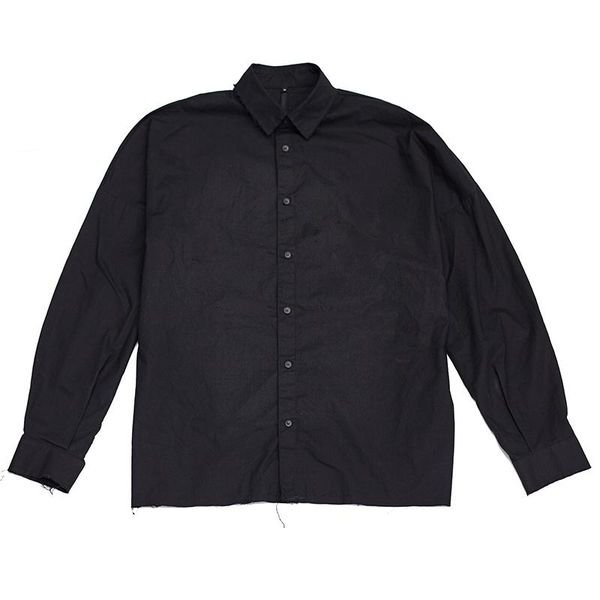 men's casual shirts yamamoto style dark japanese versatile loose large size long sleeve shirt, White;black
men's casual shirts yamamoto style dark japanese versatile loose large size long sleeve shirt, White;black