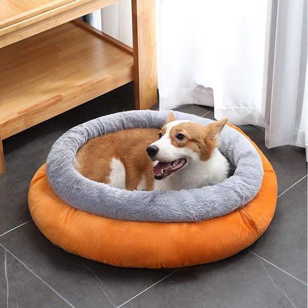 kennels & pens double layer round dog kennel long plush cats sleep cushion mat bed warm thicken pet basket for small medium dogs 40cm55cm65c
kennels & pens double layer round dog kennel long plush cats sleep cushion mat bed warm thicken pet basket for small medium dogs 40cm55cm65c