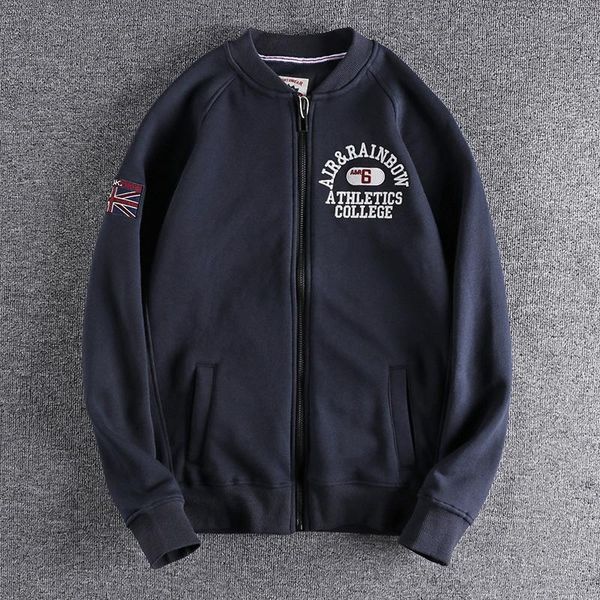 men's jackets british baseball collar embroidered plush hoodies jacket winter zipper cardigan slim fit youth casual coat 441, Black;brown
men's jackets british baseball collar embroidered plush hoodies jacket winter zipper cardigan slim fit youth casual coat 441, Black;brown