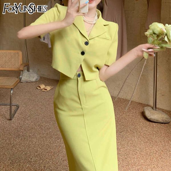 summer women short sleeve loose casual elegant blazer jacket office ladies business outfit+high waist midi skirt suits+cami 210709, White
summer women short sleeve loose casual elegant blazer jacket office ladies business outfit+high waist midi skirt suits+cami 210709, White