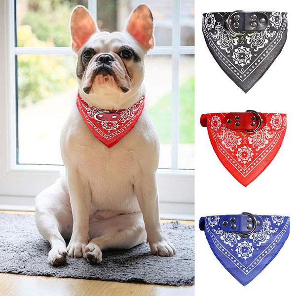 dog apparel pet bandanas collar for dogs cats adjustable pu leather triangular bibs scarf with paisley pattern puppy accessories 
dog apparel pet bandanas collar for dogs cats adjustable pu leather triangular bibs scarf with paisley pattern puppy accessories