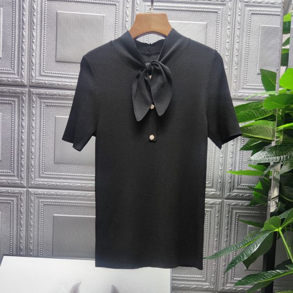 knits sweater pullovers 2021 autumn winter fashion women bow collar tunic buttons front short sleeve white black pink jumpers
knits sweater pullovers 2021 autumn winter fashion women bow collar tunic buttons front short sleeve white black pink jumpers