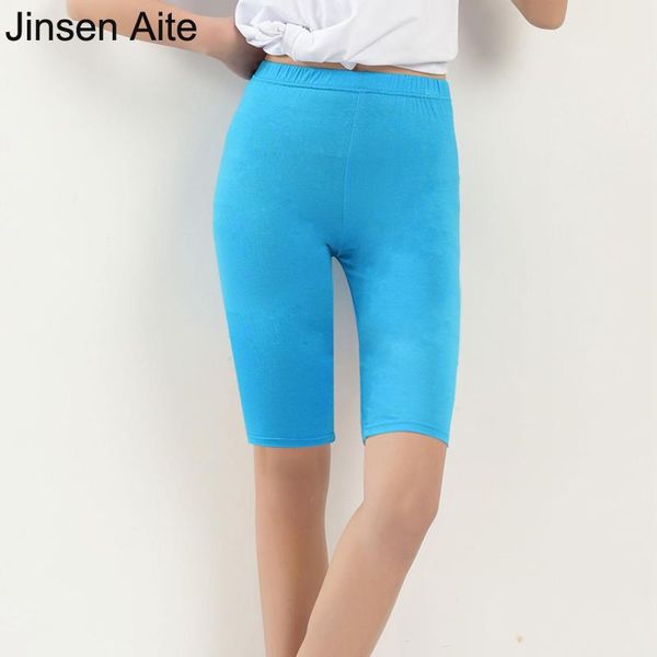 women's leggings jinsen aite plus size 5xl modal women summer candy color knee-length pants elasticity waist slim fitness trousers js32, Black
women's leggings jinsen aite plus size 5xl modal women summer candy color knee-length pants elasticity waist slim fitness trousers js32, Black