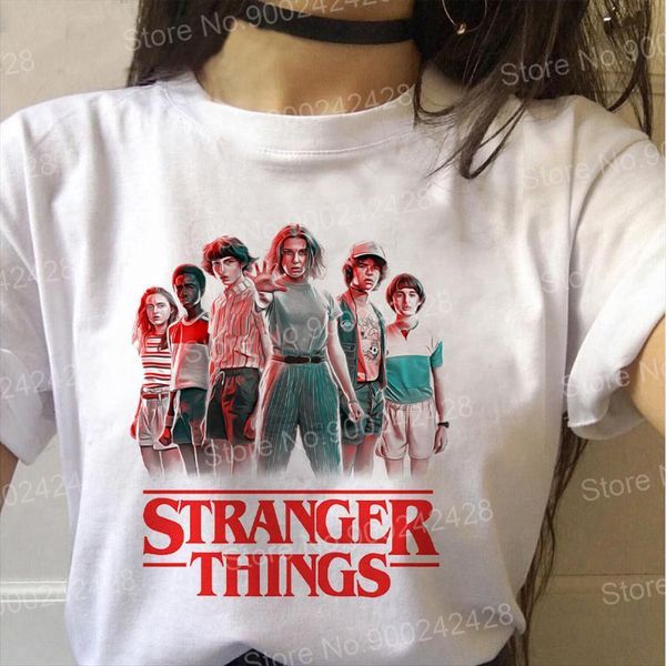 vogue stranger things s3 women t shirts upside down eleven tee harajuku ulzzang harry style, White
vogue stranger things s3 women t shirts upside down eleven tee harajuku ulzzang harry style, White