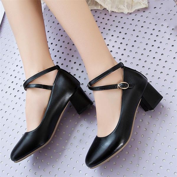 dress shoes block heel pumps women high heels ankle strap round toe ladies 5cm spring footwear wedding pink white, Black
dress shoes block heel pumps women high heels ankle strap round toe ladies 5cm spring footwear wedding pink white, Black