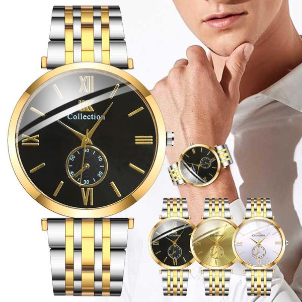 wristwatches fashion men quartz wrist watches watch clock stainless steel casual dress crystal jewelry reloj inteligente hombre, Slivery;brown
wristwatches fashion men quartz wrist watches watch clock stainless steel casual dress crystal jewelry reloj inteligente hombre, Slivery;brown