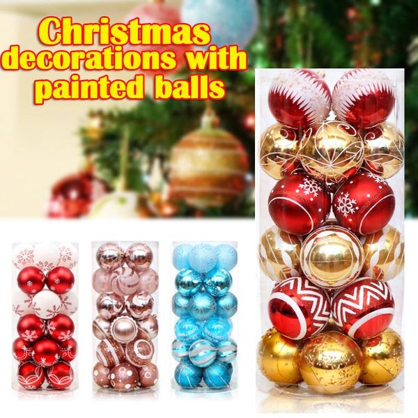 party decoration 24pcs 6cm christmas balls ornaments for tree shatterproof colored baubles holiday hogard
party decoration 24pcs 6cm christmas balls ornaments for tree shatterproof colored baubles holiday hogard